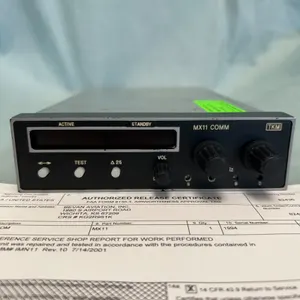 TKM MX 11 COMM 14 VDC P/N MX 11 WITH FAA FORM 8130-3 - WORKING - WARRANTY